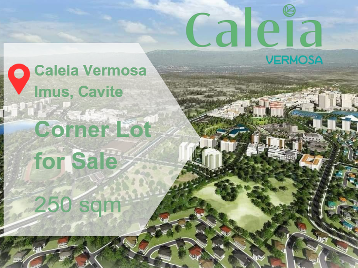 250 sqm Upscale Residential Lot in Caleia Vermosa For Sale in Imus Cavite