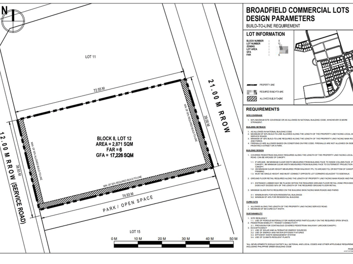 2,871 sqm Vacant Space Commercial Lot For Sale in Binan Laguna
