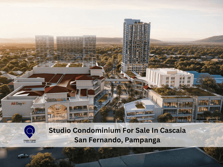 Studio Condominium For Sale In Cascaia San Fernando, Pampanga