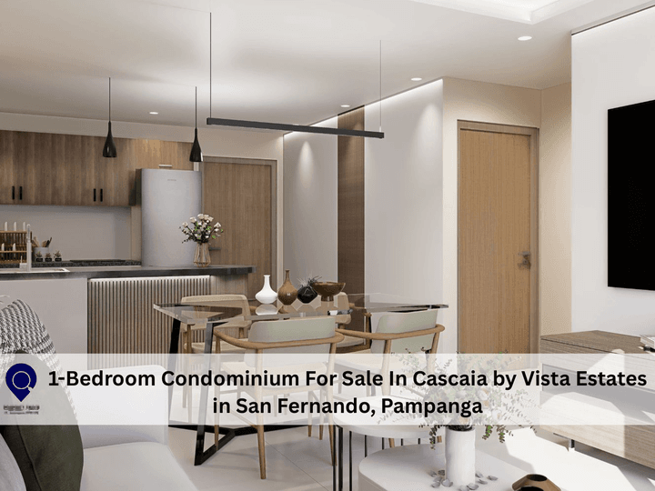 1-Bedroom Condominium For Sale In Cascaia by Vista Estates in San Fernando, Pampanga