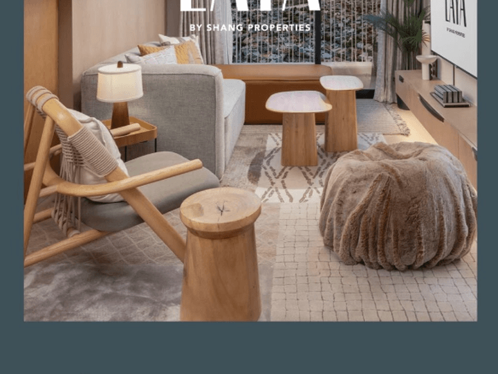 LAYA By Shang, Pasig City: Large Residential 1BR Condo For Sale