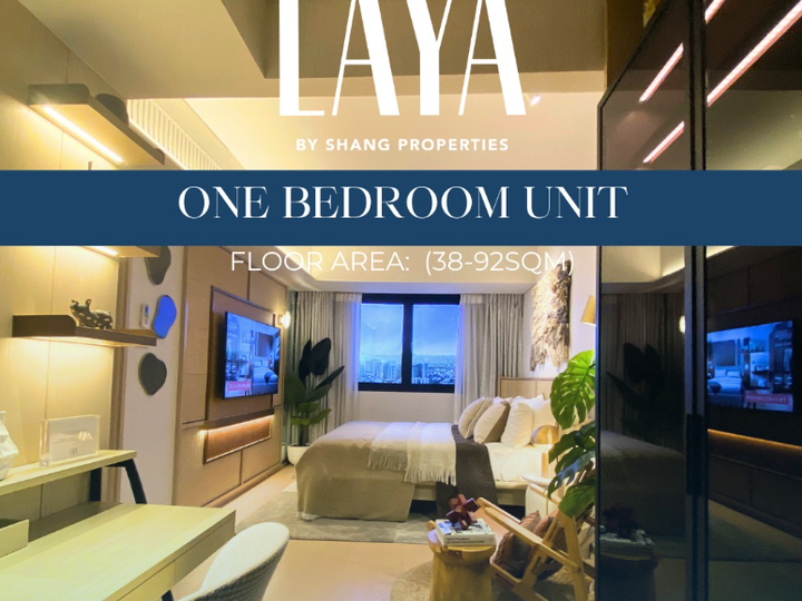 High-End 63.2 sqm Condo Unit For Sale - Pasig City - LAYA by Shang Developer