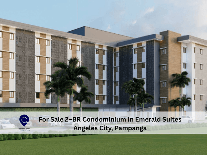 For Sale 2BR Condominium In Emerald Suites Angeles near Clark