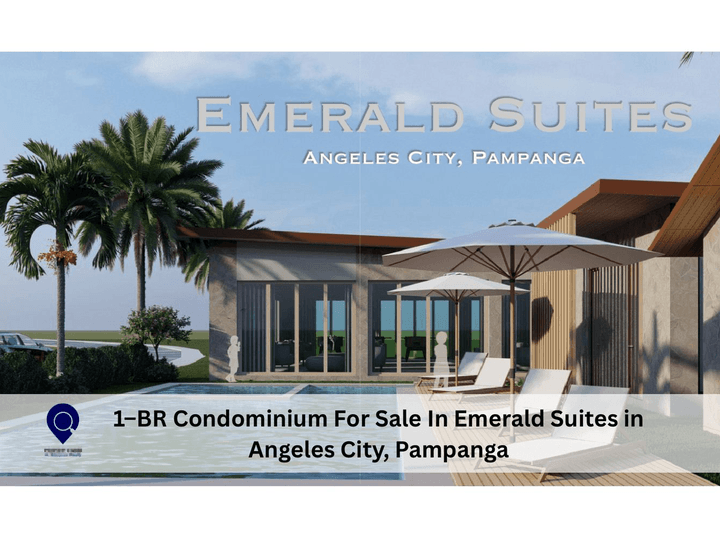 1BR Condominium For Sale In Emerald Suites in Angeles City, Pampanga
