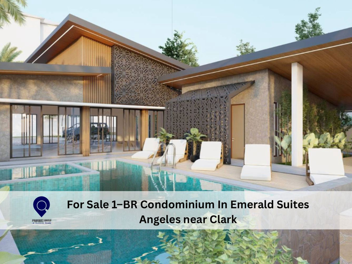 For Sale 1BR Condominium In Emerald Suites Angeles near Clark