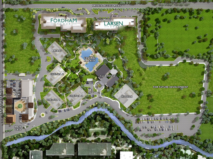 Luxurious Design with 1-bedroom Residential Condo For Sale in Sucat, Muntinlupa City