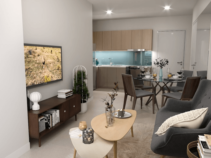 65 sqm High-end Design with 2-bedroom Residential Condo For Sale in Sucat, Muntinlupa City