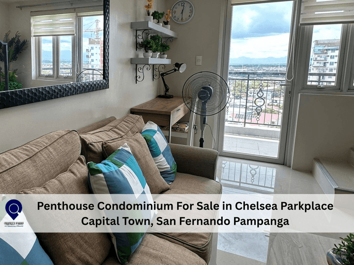 Penthouse Condominium For Sale in Chelsea Parkplace Capital Town, San Fernando Pampanga