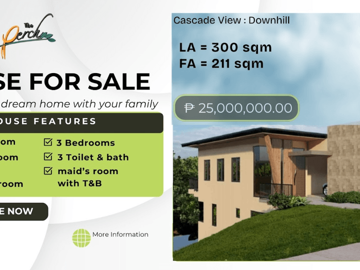 Extra Prime with 3-bedroom Single Detached House and Lot For Sale in Antipolo Rizal