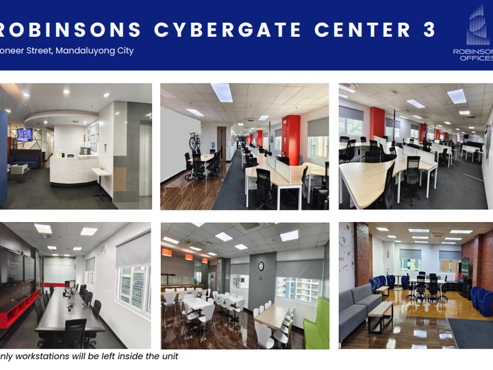 Spacious Office Space For Lease at Robinsons Cybergate Center 3 - Mandaluyong, Metro Manila