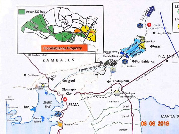 227 hectares Raw Land For Sale in Floridablanca Pampanga