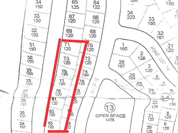 Clark Manor 960 sqm Residential Lot in Duquit, Mabalacat Pampanga