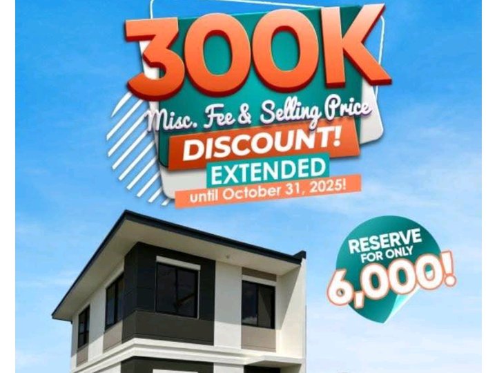 Ready for occupancy House and lot