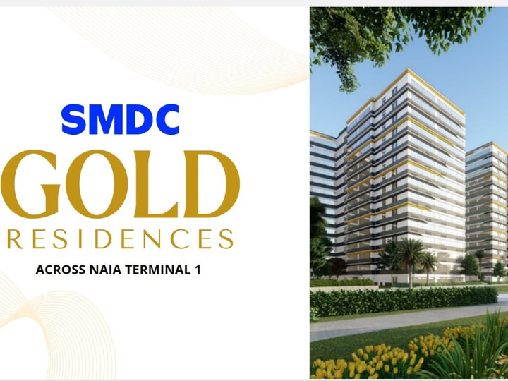 1 Bedroom Unit at Gold Residences in Paranaque City - across NAIA1 Terminal