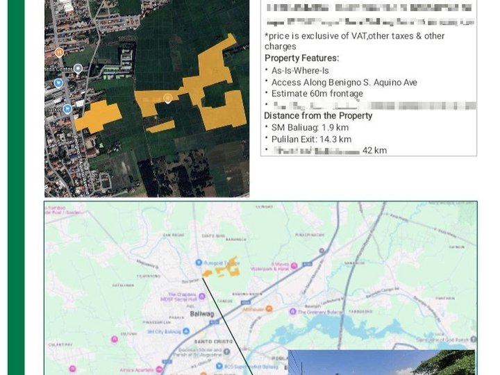 16.5 hectares Farm Lot For Sale