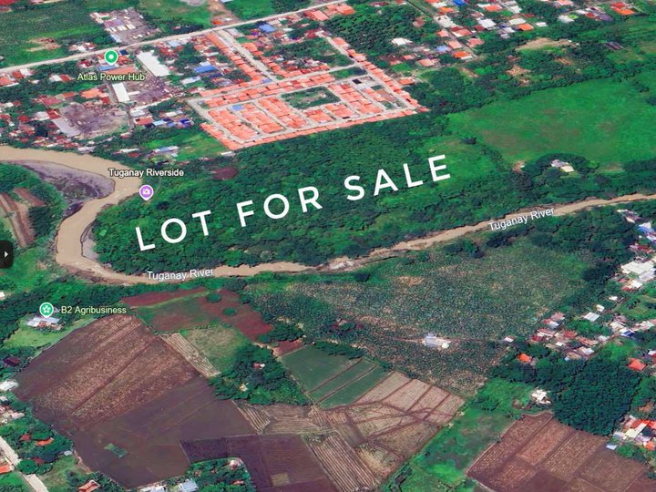 5-hectare land riverfront for development beside a subdivision with proven residential potential.