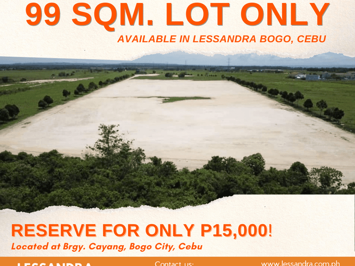99 SQM. Lot Only