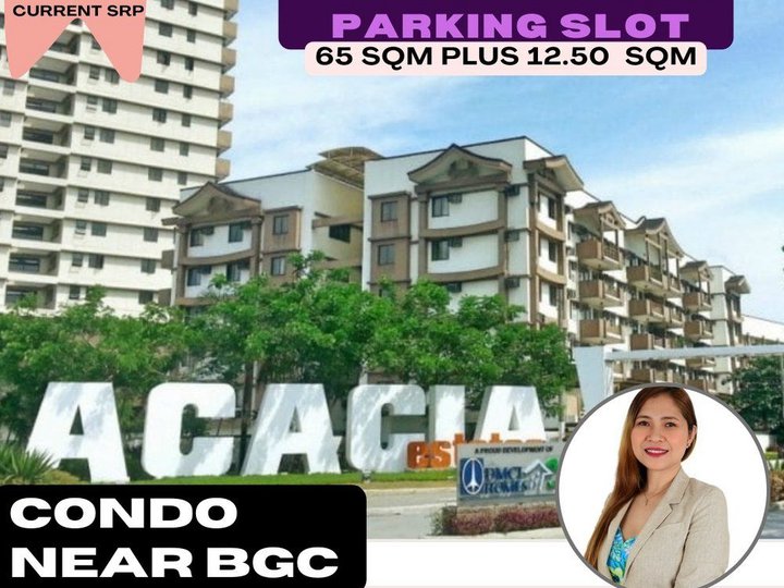 READY TO MOVE IN CONDO UNITS WITH PARKING NEAR BGC
