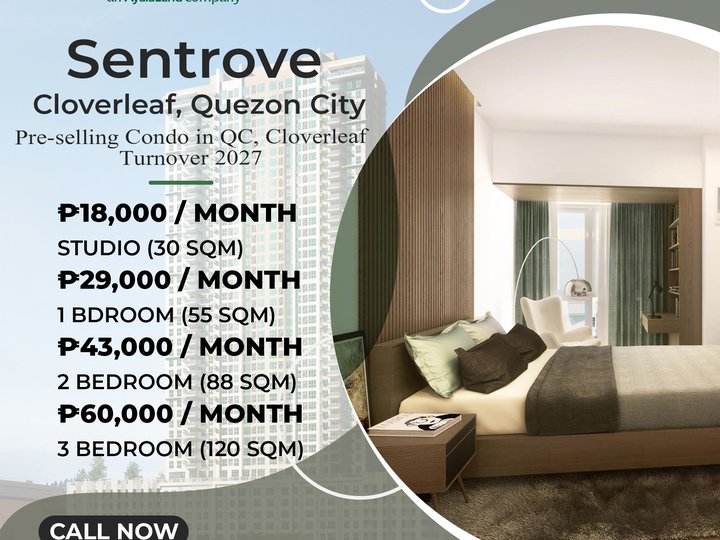 55.00 sqm 1-bedroom For Sale in Quezon City/ Balintawak | Sentrove
