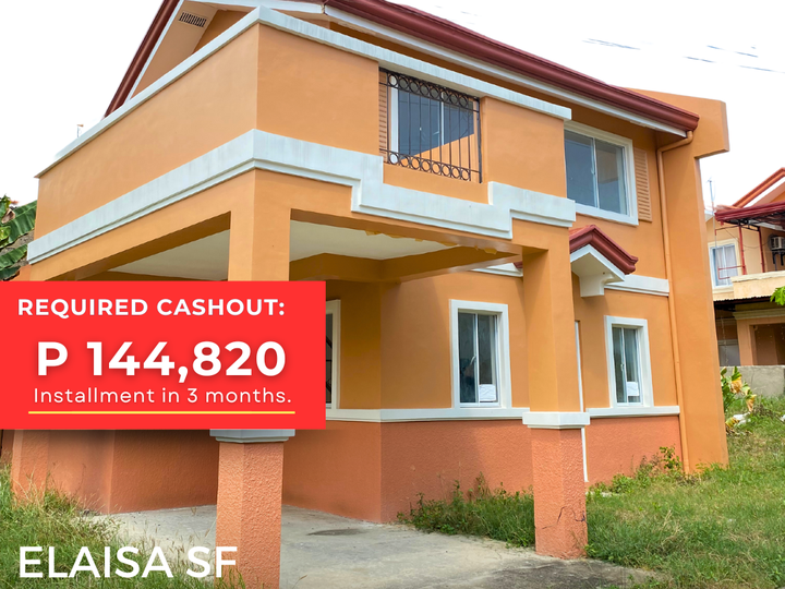 144k Cashout to Move-In| Single Firewall w/ Balcony 5BR,3TB in Carcar City