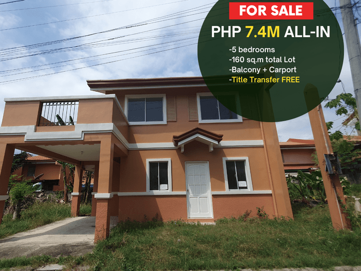 5-bedroom Single Detached House For Sale in Carcar Cebu