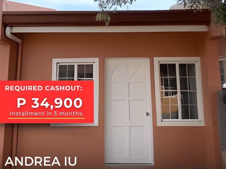 34K Cashout to Move-In| Rowhouse Perfect for Investment  in Camella Carcar