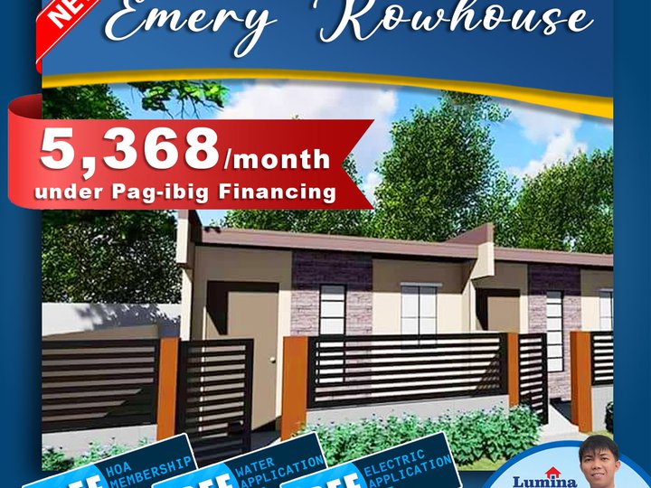 Complete upon Turnover Rowhouse For Sale in Silay Negros Occidental