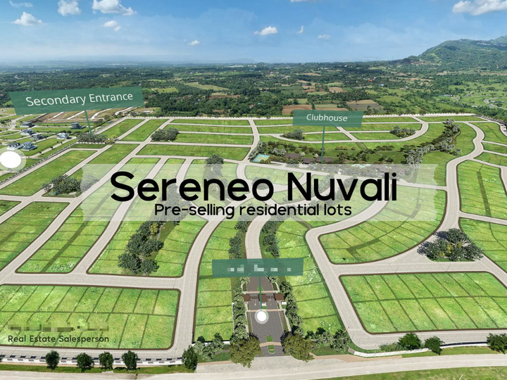 CORNER RESIDENTIAL LOT IN SERENEO NUVALI