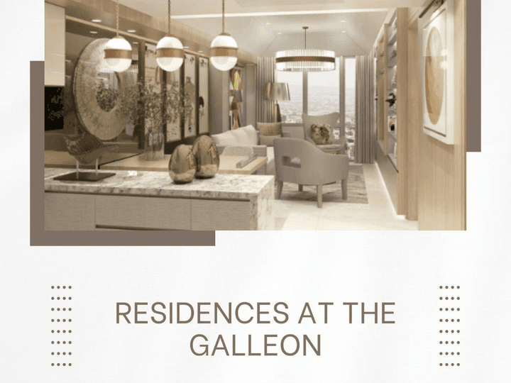 Residences at the Galleon 70sqm 1-BR Condo For Sale in Ortigas Pasig