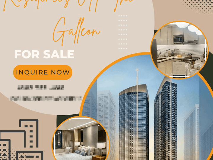 Residences At The Galleon 112sqm 2-BR Condo For Sale in Ortigas Pasig