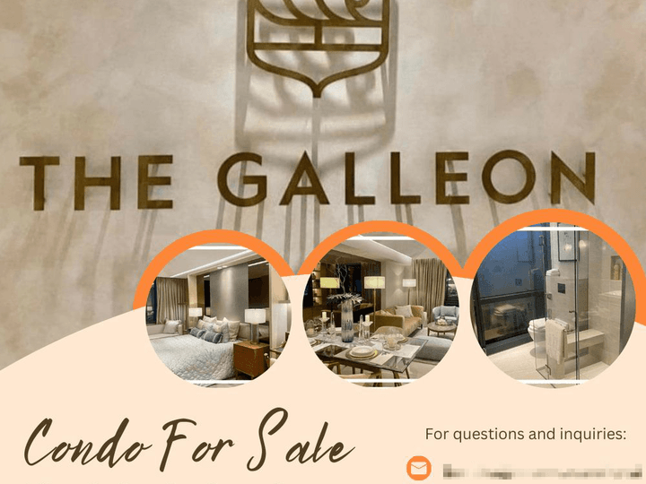 THE GALLEON RESIDENCES 69sqm 1BR Condo For Sale in Ortigas Pasig