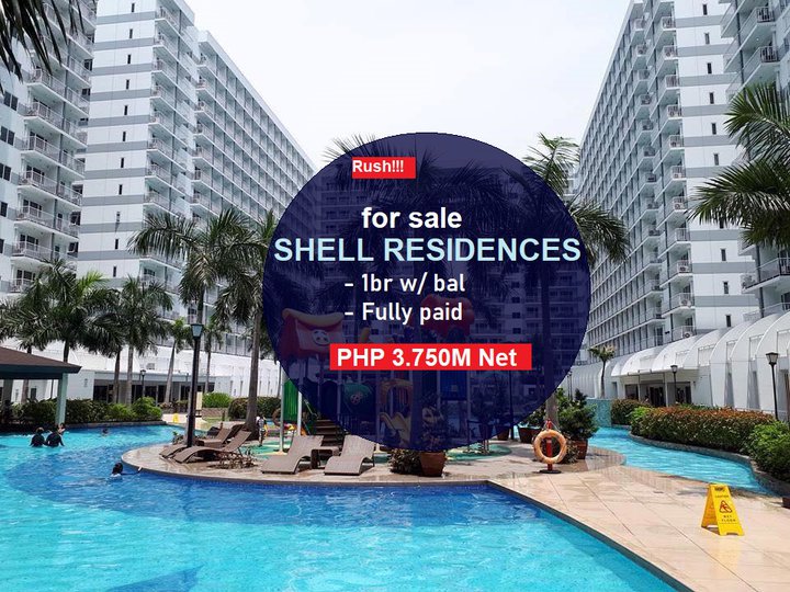27.00 sqm 1-bedroom Condo For Sale in Shell Res Pasay Metro Manila