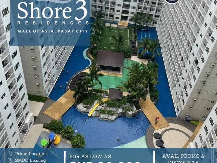 Condo For Sale  (Rent-to-own ) 2-bedroom in Mall of Asia Pasay!