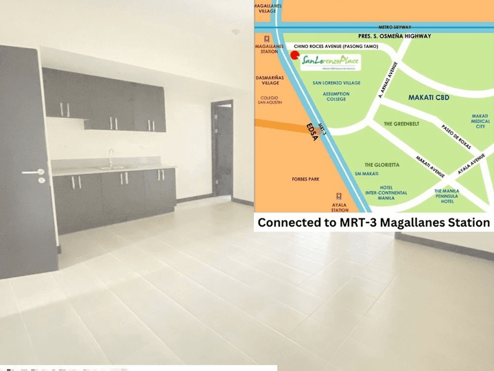 LIMITED SLOT 1 BEDROOM READY FOR OCCUPANCY AT SAN LORENZO PLACE MAKATI