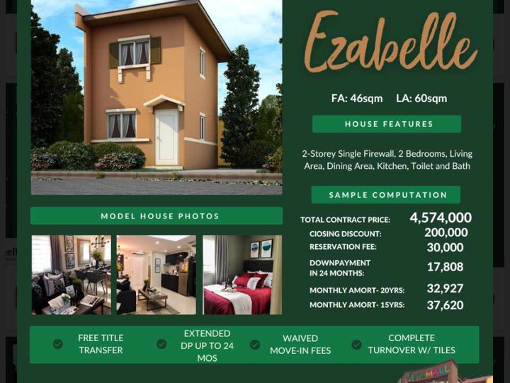 2-bedroom Single Attached House For Sale in Tanza Cavite