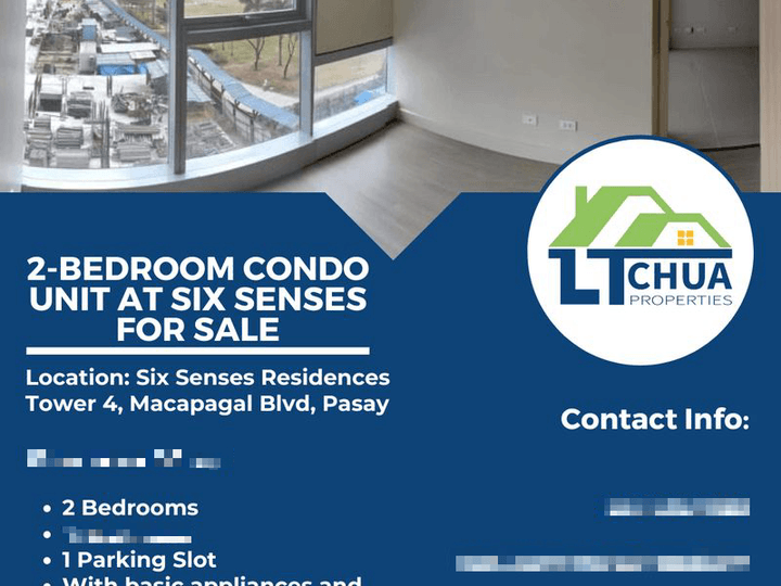 2-Bedroom Condominium Unit (Six Senses Residences)