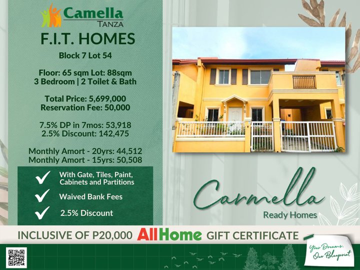 3 bedroom ready for occupancy house and lot | Near Metro Manila