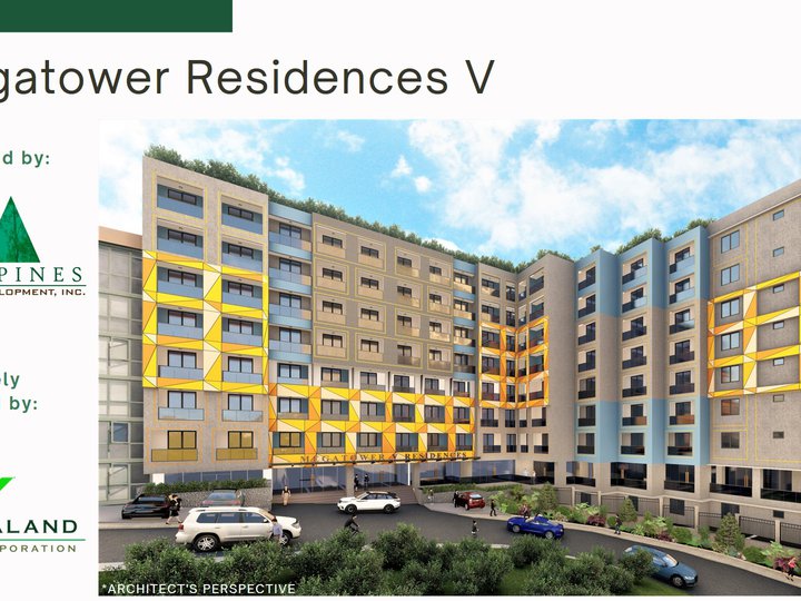 Studio Residential Condo at Megatower Residences in Baguio Benguet