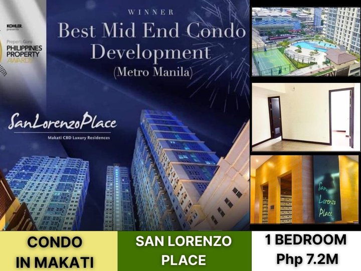 Move in Ready 1 Bedroom rent to own condo Makati San Lorenzo Place Near Magallanes EDSA