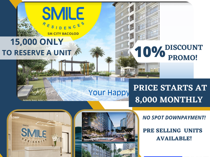 Affordable SMDC Property and Investment at SM City Bacolod