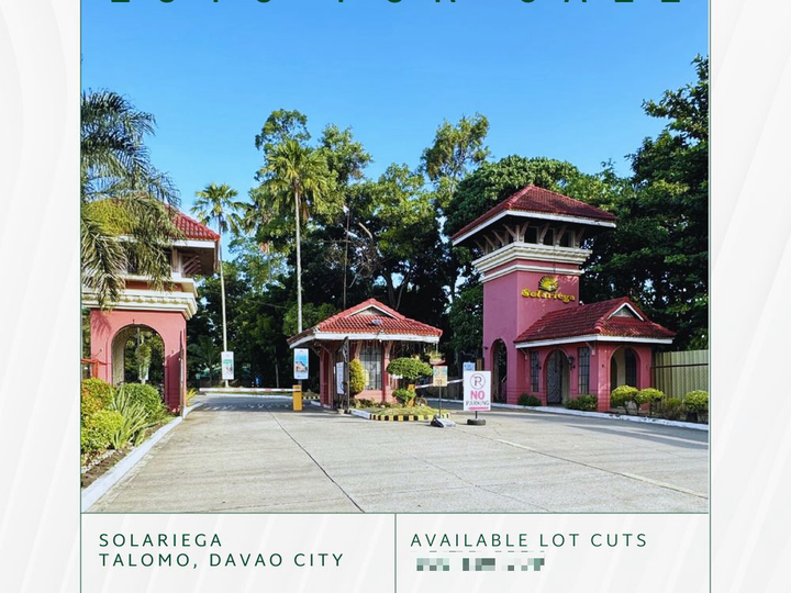 166 sqm Residential Lot For Sale in Davao City