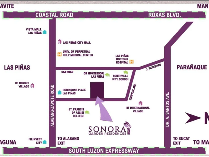 Condo for Sale in Las Pinas - SONORA GARDEN RESIDENCES by DMCI Homes