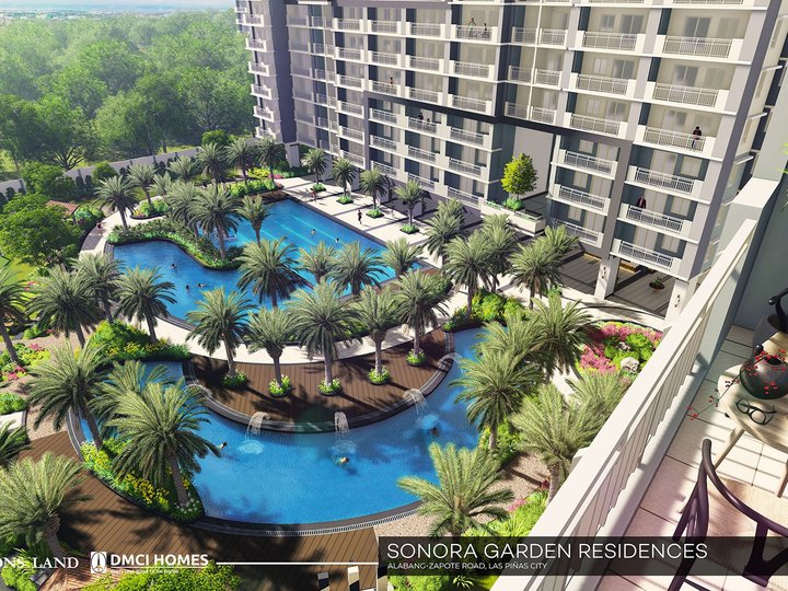 SONORA RESIDENCES 1 BEDROOM FOR SALE IN LAS PINAS BACK OF ROBINSON