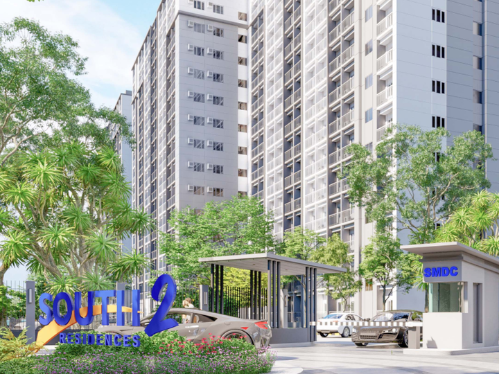 Pre Selling 1-bedroom Residential Condo For Sale in SMDC South Residence 2 in Las Pinas City