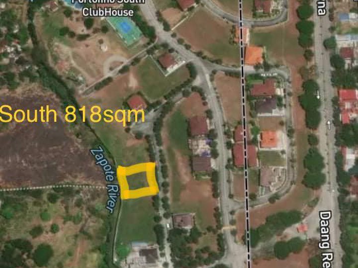 818 sqm Residential Lot For Sale in Portofino Daang-Hari Alabang