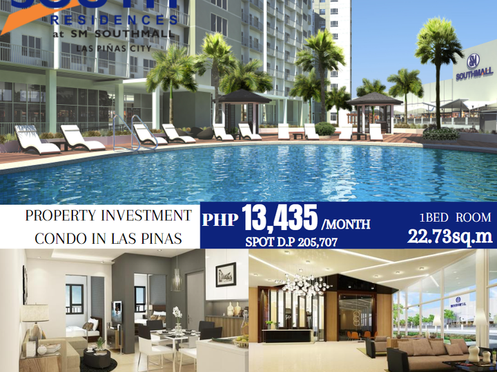 22.73 sqm 1-bedroom Condo For Sale in Las Pinas Metro Manila