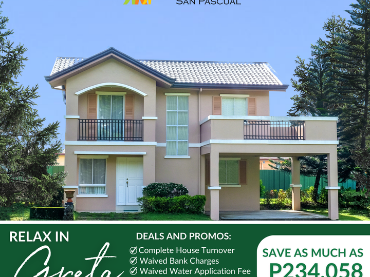 House and Lot For Sale in San Pascual Batangas