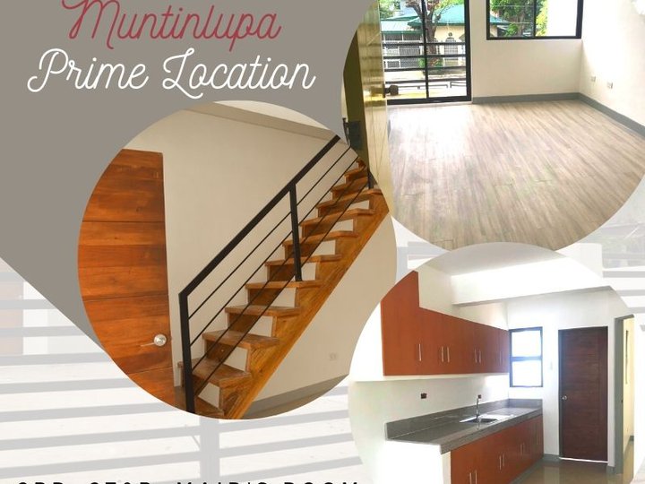 [Complete Finish] 2 Storey Townhouse in Muntinlupa Prime Location