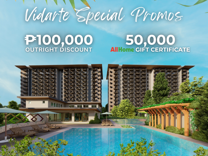 BIG DISCOUNT on Vidarte Residences Condo in Antipolo City