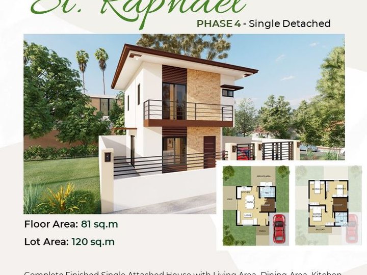 Elisa Homes - St. Raphale Pre- Selling 3-bedroom Single Detached House For Sale in Bacoor Cavite